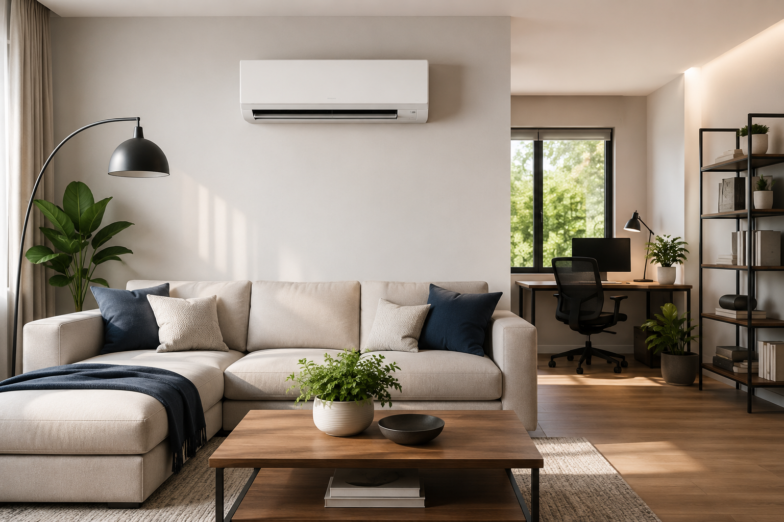 air con installed in Brighton Living room
